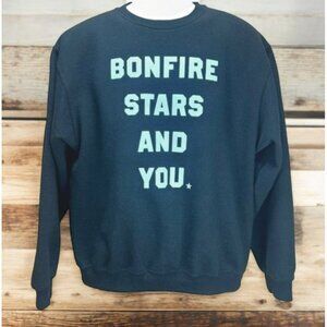 "Bonfire Stars And You" Ali-Dee Womens Sweatshirt Large
